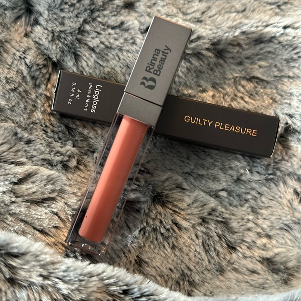 NIB - RINNA BEAUTY Lip Gloss in Guilty Pleasure
